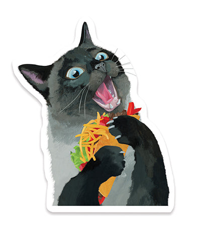 Taco Cat Sticker