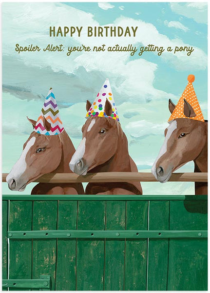 Pony Birthday